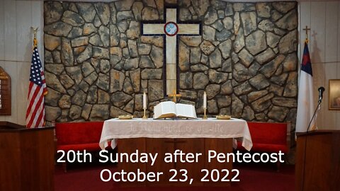 20th Sunday after Pentecost - October 23, 2022 - Increase Our Faith - Luke 17:1-10