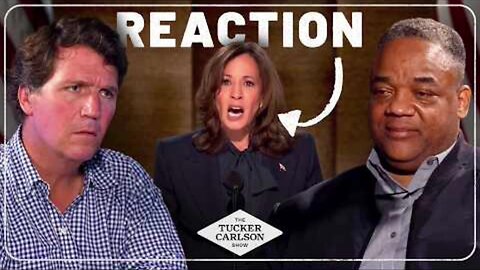 Tucker Reacts to Kamala Harris’s DNC Speech (Guest Jason Whitlock)