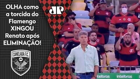 "EI, RENATO, VAI TOMAR NO C*!" OLHA como a torcida do Flamengo XINGOU após ELIMINAÇÃO pro Athletico!