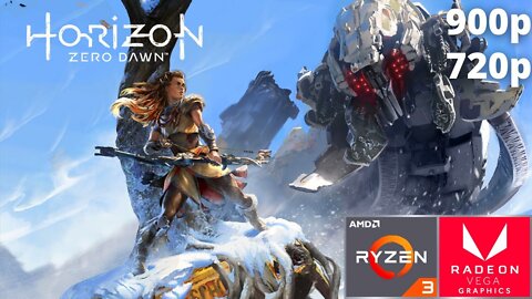 Horizon Zero Dawn - Ryzen 3 3200G Vega 8 & 16 GB RAM/8 GB RAM/1X8 GB RAM