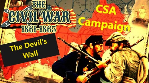 Grand Tactician Confederate Campaign 23 - Spring 1861 Campaign - Very Hard Mode