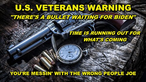 BIDEN WARNS VETERANS: GET VACCINATED OR LOSE YOUR HEALTH CARE - VET'S RESPONSE - I GOT A BULLET 4 YA