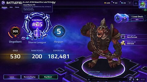 Session 5: Heroes of the Storm (Ranked Matchmaking)