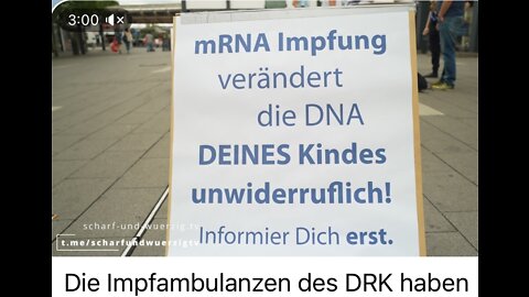 Impfambulanzen des #drk impfen skrupellos auch 5-Jährige