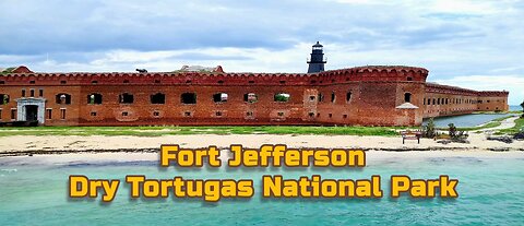 Fort Jefferson in Dry Tortugas National Park, Florida, Gulf of Mexico