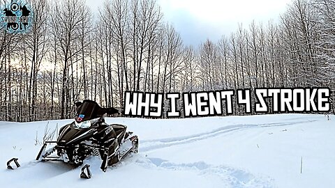 Why I Bought A Non-Turbo 4 Stroke Snowmobile | F1100 Carving In Deep Powder!