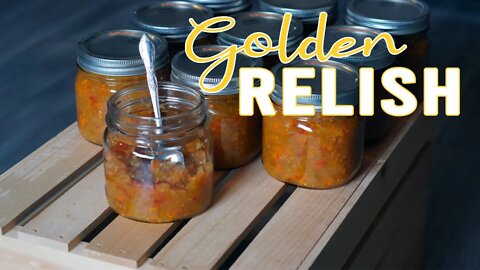 Golden Relish Canning Recipe