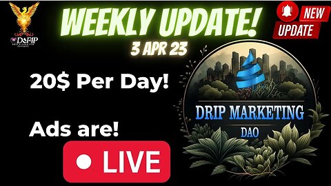 Drip Network Drip Marketing DAO Updates make your voices heard.