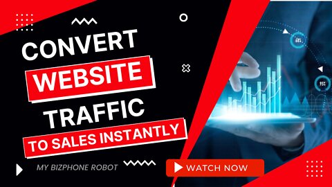 Convert website traffic to sales instantly