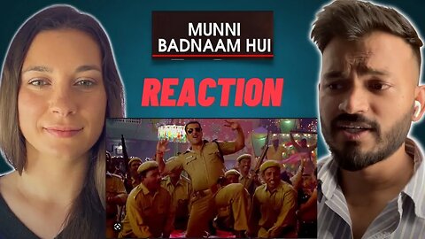 Russian lady Reacts to Munni Badnaam Hui | Dabangg| Salman khan