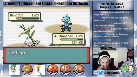 Pokémon Inclement Emerald Hardcore Nuzlocke ROM Hack == 27