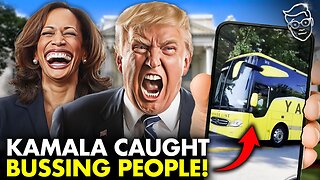 EXPOSED: Kamala Campaign Exposed For BUSSNG FAKE 'Supporters' Into Rally From 'Out of State' | PAID?