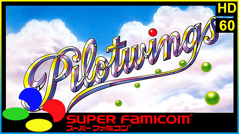 Pilotwings. (Super Nintendo / SNES) Complete Playthrough. Lets Play.