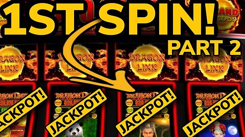 BIG 1ST SPIN JACKPOTS: WATCH!