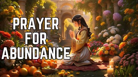 Prayer for Abundance | Most Powerful Abundance Prayer