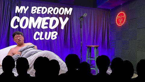 I BUILT A Comedy Club 🎤 in my Bedroom 🛏