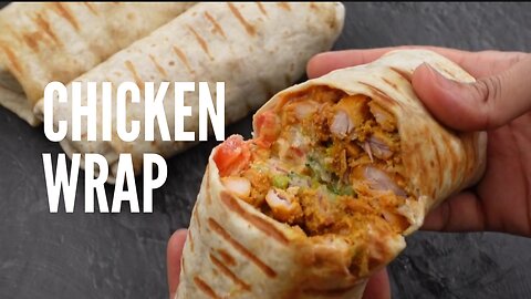 Chicken Wrap,Quick And Easy Recipe By Recipes Of The World