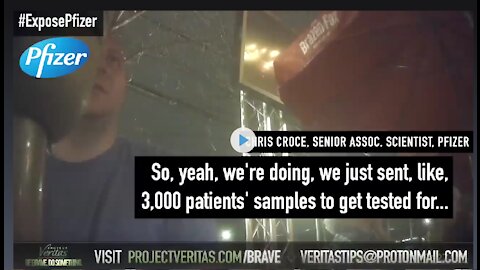 Pfizer Scientist Chris Croce: "We Sent Out 3,000 Samples to Get Tested For Myocarditis"