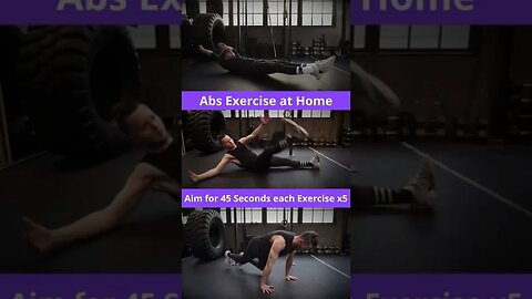 Abs Exercise for at Home Workout