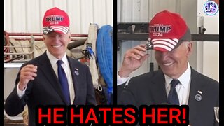 Trump to Kamala Regarding Biden: HE HATES HER!