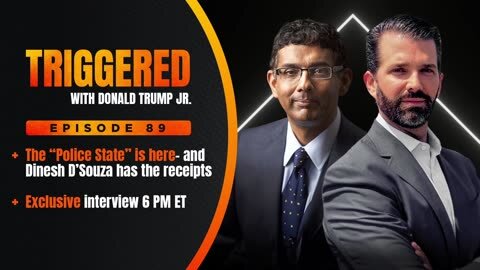 The Police State" is here: What's Next? Interview with Dinesh D'Souza | TRIGGERED Ep.89