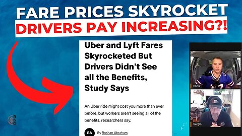 Uber & Lyft Fares Are SKYROCKETING But Are Drivers Seeing Any Additional Pay?