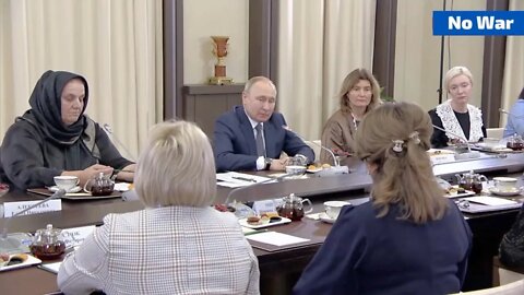 Putin met with mothers of Russian servicemen!