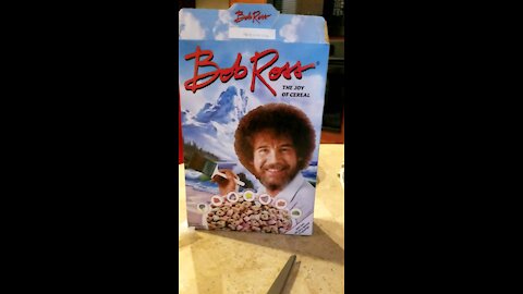 Christmas morning w Bob Ross