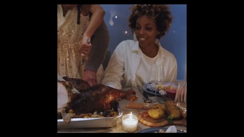 Thanksgiving 2022 | Turkey Dinner #thanksgiving2022 #shorts #short #food #eating 1 Minute #3