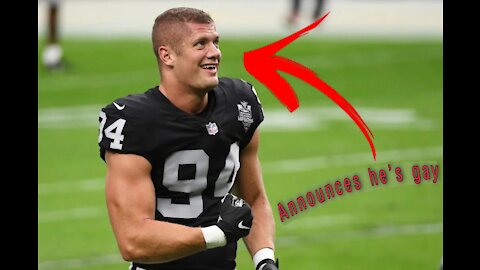 Carl Nassib Announces He’s Gay.