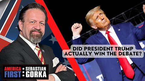 Did President Trump actually win the debate? Lord Conrad Black with Sebastian Gorka on AMERICA First