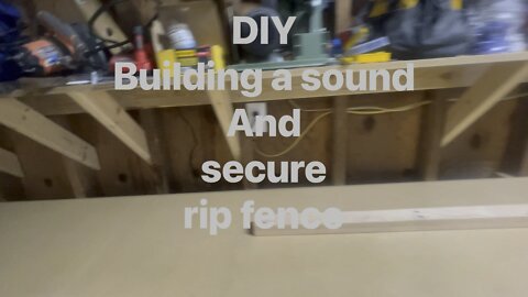 ￼building a rip fence radial arm saw work bench miter saw