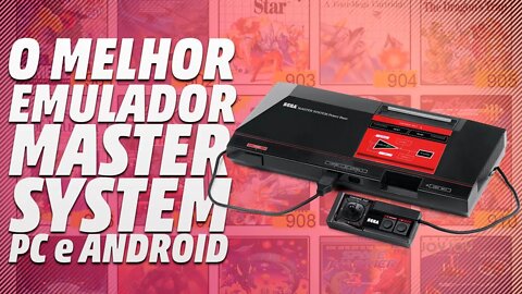 O MELHOR EMULADOR DE MASTER SYSTEM