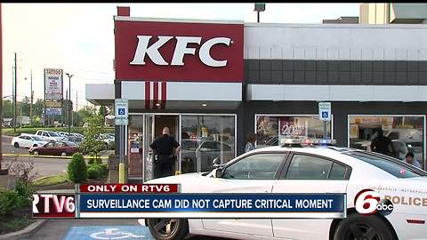 Security camera missed critical moment in KFC shooting