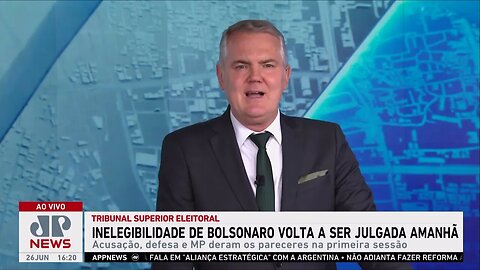 Inelegibilidade de Bolsonaro volta a ser julgada nesta terça (27) | PRÓS E CONTRAS