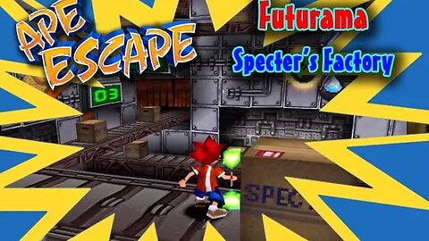 Ape Escape: Futurama #2 - Specter's Factory (with commentary) PS1