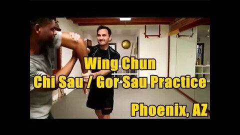 Rough Chi Sau / Gor Sau -- Wing Chun in Phoenix AZ