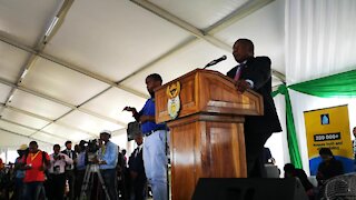 SOUTH AFRICA - Durban - Pres Ramaphosa launch district development plan (Video) (3un)