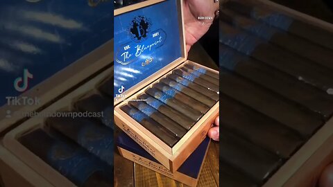 The Blueprint, here it comes! #theburndownpodcast #theblueprintcigar #cigars #cigarlife #ytshort