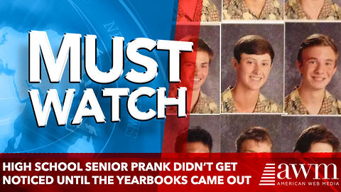 High school senior prank didn’t get noticed until the yearbooks came out