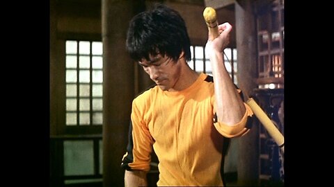 Cross kick Studio Films Bruce Lee Game of Death