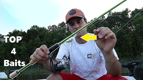 TOP 4 Crappie Lures | Best Post Spawn Crappie Baits