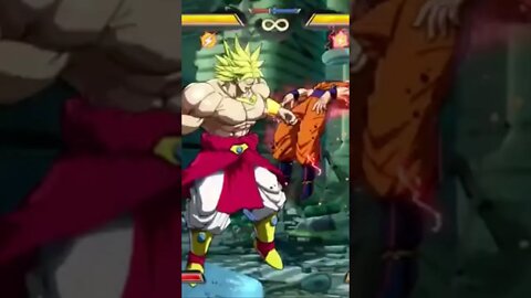 Broly vs Blue Goku - DBFZ