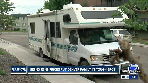 Denver family makes tough choice because rent is too expensive in metro area