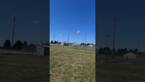 Discus Throw practice, great view, very close , Crazy 🤪 old man