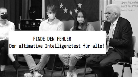 Finde den Fehler! Der ultimative Intelligenztest für alle!