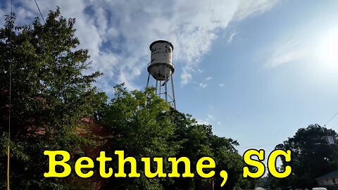 I'm visiting every town in SC - Bethune, South Carolina