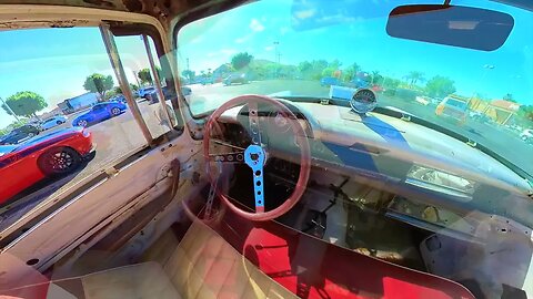 1956 Ford Customline - Santa Clarita Coffee & Cars - 7/15/2023 #ford #carshow #insta360