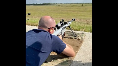 Shooting 50 cal in slow motion