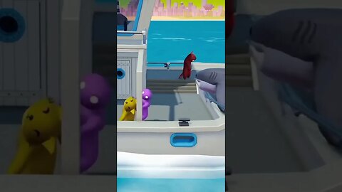 Cats on a Boat Trailer #gangbeasts #gangbeastsfunnymoments #gaming #gamingvideos #fails